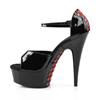 Pleaser - DELIGHT660FH Sandale à bride à la cheville - Noir Product image
